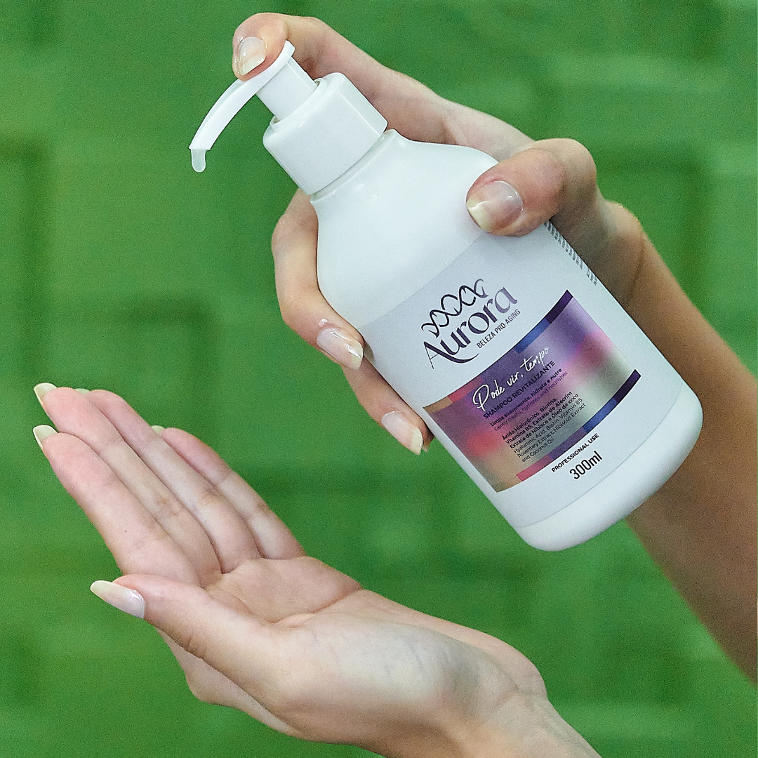 Combo Shampoo Revitalizante + Condicionador Fortalecedor | Pode vir, Tempo